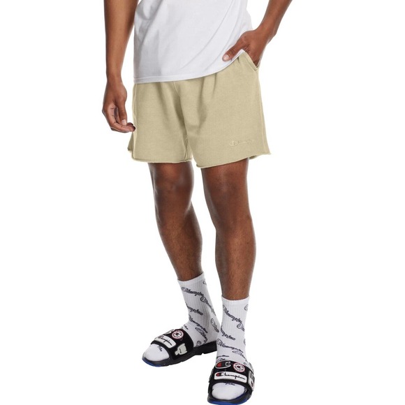 CHAMPION Men's Fleece Shorts Medium Large Lightweight 7” Vintage Dye Lightweight - Picture 6 of 11